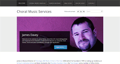 Desktop Screenshot of jamesdavey.org