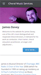 Mobile Screenshot of jamesdavey.org
